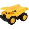 Lean Toys Statybinių mašinų rinkinys geltonas 3 vnt.