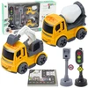 Lean Toys Šviesoforų rinkinys su automobiliukais