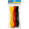 Rinkinys TPE mankštos juostų rinkinys - Power Band PT-S3, 4-32 kg, 3 TPE juostos, REBEL ACTIVE
