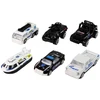 Lean Toys Resorako policijos transporto priemonių rinkinys LeanToys, 6 vnt, 1:64