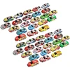 Lean Toys Žaislinių Automobilių Rinkinys su Dėklu, 48 vnt.