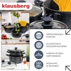 Rinkinys Trijų dalių marmurinių puodų rinkinys su dangčiais, Klausberg kb-7960