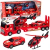 Lean Toys Gaisrinės gelbėjimo rinkinys raudonas
