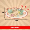 Children's tea set žalias Kruzzel 26393