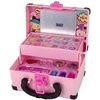 Lean Toys Vaikiškas kosmetikos rinkinys lagamine rožinis