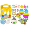 Zestaw Velykų sensorinių žaislų rinkinys vaikams Lean Toys