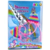 Lean Toys Vaikiškas aksesuarų rinkinys Dream Unicorn: lankelis ir karoliai