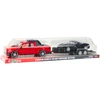 Lean Toys Visureigių Rinkinys su Automobilių Priekaba ir Sportiniu Automobiliu 58,5 cm