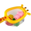 Lean Toys Guminiai vonios žaislai su tinklu, 26 cm x 13 cm