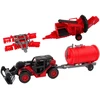 Žemės ūkio transporto priemonių rinkinys Lean Toys