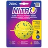 Zeus Nitro - Svorinis Kamuolys - Geltonas ir Mėlynas - Didelis, Ø7.6cm