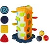 Lean Toys Edukacinis figūrėlių žaidimas 4 aukštų su melodijomis