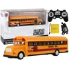 Nuotoliniu būdu valdomas autobusas Lean Toys, geltonas