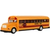 Nuotoliniu būdu valdomas autobusas Lean Toys, geltonas