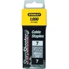 Kabelių kabės Stanley 1-CT108T 12 mm Type-7 (1000 vnt.)