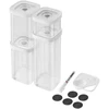Zwilling - Fresh Save, CUBE rinkinys - skaidrus-baltas - S / 6 vnt.