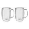 Zwilling Sorrento Plus Latte stiklinė, 450 ml, 2 vnt. rinkinys