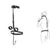 Analinis kabliukas su antrankiais ir burnos kamuoliuku Bondage Hook Set