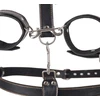 Analinis kabliukas su antrankiais ir burnos kamuoliuku Bondage Hook Set