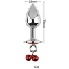 Analinis kaištis su grandinėle Diamond Anal Chain Plug, 28 mm