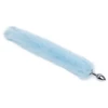 Analinis kaištis su natūraliu lapės kailiu Tail Plug, 47 cm