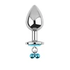 Analinis kištukas su varpeliais Diamond Anal Plug, 34 mm