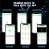 Analinis vibratorius - masažuoklis, nuotolinio valdymo pultas + APP valdymas