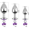 Analinių kištukų rinkinys Anal Plug Set, 3 vnt.