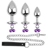 Analinių kištukų rinkinys Anal Plug Set, 3 vnt.