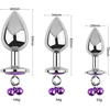 Analinių kištukų rinkinys Anal Plug Set, 3 vnt.