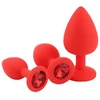 Analinių kištukų rinkinys Diamond Anal Set, 3 vnt