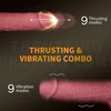 Automatinis dildo su nuotolinio valdymo pulteliu