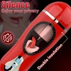 Automatinis vyriškas masturbatorius 2in1 Pleasure, raudona