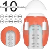 Automatinis vyriškas masturbatorius Rugby Masturbator, oranžinė