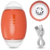 Automatinis vyriškas masturbatorius Rugby Masturbator, oranžinė
