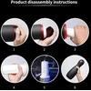 Automatinis vyriškas masturbatorius Smart Airplane Cup, juodas