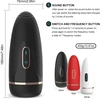 Automatinis vyriškas masturbatorius Smart Version, juodas