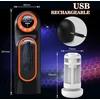 Automatinis vyriškas masturbatorius Telescopic Sucking Aircraft Cup