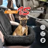 Automobilinė kėdutė šunims, juoda
