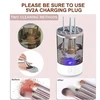 Beauty Yihua automatinis makiažo šepetėlių valiklis su USB įkrovimu, 1 vnt.
