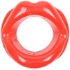 Burnos kaištis Lips Gag, raudona