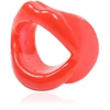Burnos kaištis Lips Gag, raudona