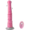 Dildo su nuotolinio valdymo pulteliu Horse Dildo