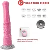 Dildo su nuotolinio valdymo pulteliu Horse Dildo