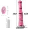 Dildo su nuotolinio valdymo pulteliu Horse Dildo