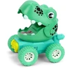 Dinozauro formos automobilis