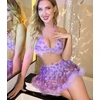 Dviejų dalių apatinio trikotažo komplektas Sweet Lollipop L