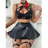 Dviejų dalių apatinio trikotažo komplektas Sexy Skirt