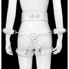 Elegantiškas BDSM priedų rinkinys Leather Bondage