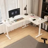 Elektrinis aukščio reguliavimo stalas L formos, 1600x1200 mm (dešinės pusės)